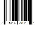 Barcode Image for UPC code 758437001144