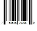 Barcode Image for UPC code 758515000069