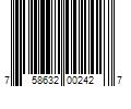 Barcode Image for UPC code 758632002427. Product Name: Natures Animals Big Bite Dog Treat - Lamb & Chicken Flavor  24 Pack