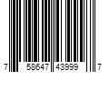 Barcode Image for UPC code 758647439997