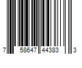 Barcode Image for UPC code 758647443833