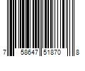 Barcode Image for UPC code 758647518708