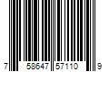 Barcode Image for UPC code 758647571109