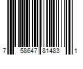 Barcode Image for UPC code 758647814831