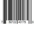 Barcode Image for UPC code 758722401758