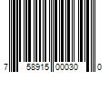 Barcode Image for UPC code 758915000300