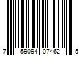 Barcode Image for UPC code 759094074625