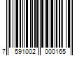 Barcode Image for UPC code 7591002000165