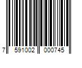 Barcode Image for UPC code 7591002000745