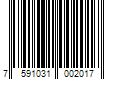 Barcode Image for UPC code 7591031002017