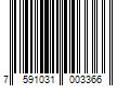 Barcode Image for UPC code 7591031003366