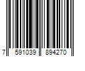 Barcode Image for UPC code 7591039894270