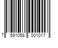 Barcode Image for UPC code 7591058001017