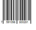 Barcode Image for UPC code 7591098800281