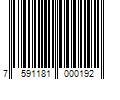 Barcode Image for UPC code 7591181000192