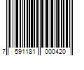 Barcode Image for UPC code 7591181000420