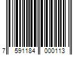 Barcode Image for UPC code 7591184000113