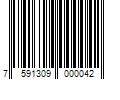 Barcode Image for UPC code 7591309000042