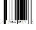 Barcode Image for UPC code 759147011911