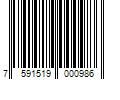 Barcode Image for UPC code 7591519000986