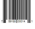 Barcode Image for UPC code 759188000141