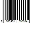 Barcode Image for UPC code 7592451000034