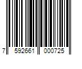 Barcode Image for UPC code 7592661000725