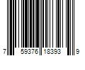 Barcode Image for UPC code 759376183939