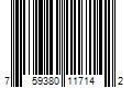 Barcode Image for UPC code 759380117142