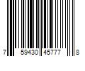 Barcode Image for UPC code 759430457778