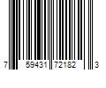 Barcode Image for UPC code 759431721823