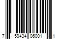 Barcode Image for UPC code 759434060011