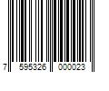 Barcode Image for UPC code 7595326000023