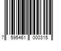 Barcode Image for UPC code 7595461000315