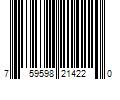 Barcode Image for UPC code 759598214220