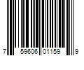 Barcode Image for UPC code 759606011599