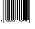 Barcode Image for UPC code 7596068000258