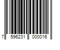 Barcode Image for UPC code 7596231000016