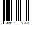 Barcode Image for UPC code 7596421000338