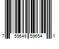 Barcode Image for UPC code 759649596541