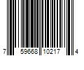 Barcode Image for UPC code 759668102174