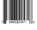 Barcode Image for UPC code 759668405718