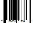 Barcode Image for UPC code 759668517541