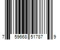 Barcode Image for UPC code 759668517879