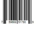 Barcode Image for UPC code 759668517909