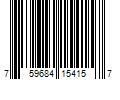 Barcode Image for UPC code 759684154157