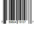 Barcode Image for UPC code 759684191077