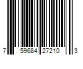 Barcode Image for UPC code 759684272103