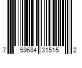 Barcode Image for UPC code 759684315152