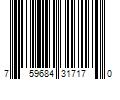 Barcode Image for UPC code 759684317170